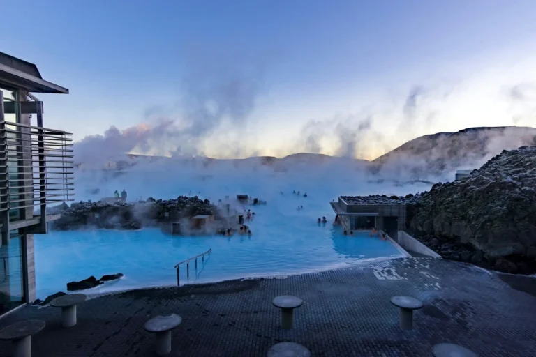 Blue Lagoon near Reykjavik in Iceland