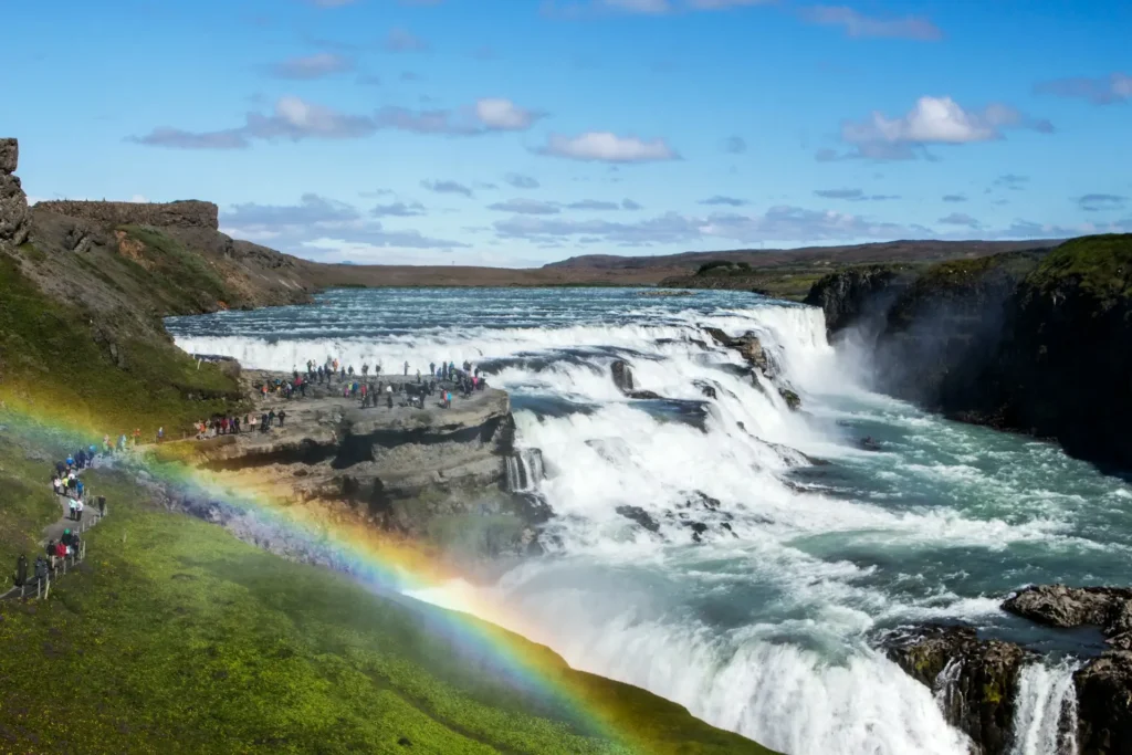 Golden Circle from Reykjavik: Complete Travel Guide 4 Gullfoss waterfall on the Golden Circle