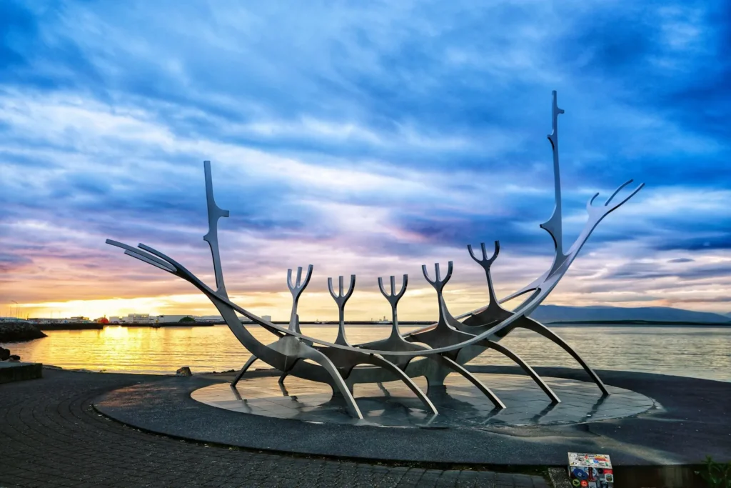 Reykjavik in 2 Days: Things to Do & Travel Guide 4 Sun Voyager sculpture on the Reykjavik waterfront